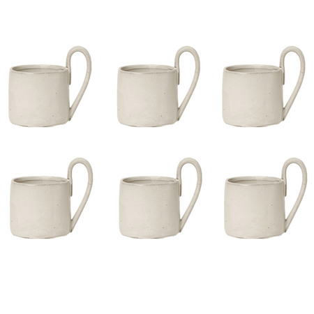 Ferm Living Flow Mug Off-White / Gesprenkelt