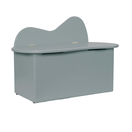 Ferm Living Slope Storage Bench Storm