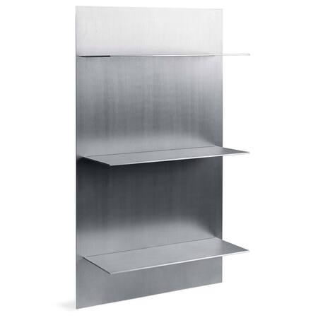 Ferm Living Lager Wall Shelf - Triple Aluminium