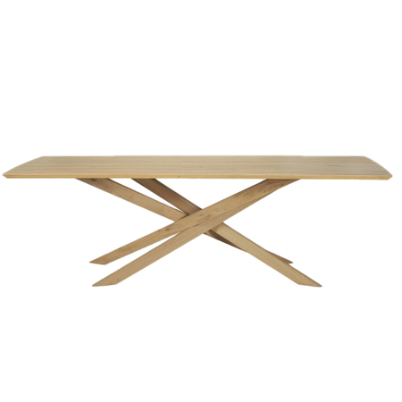 Ethnicraft Mikado Tisch rechteckig B: 280 cm / T: 110 cm, Eiche geölt