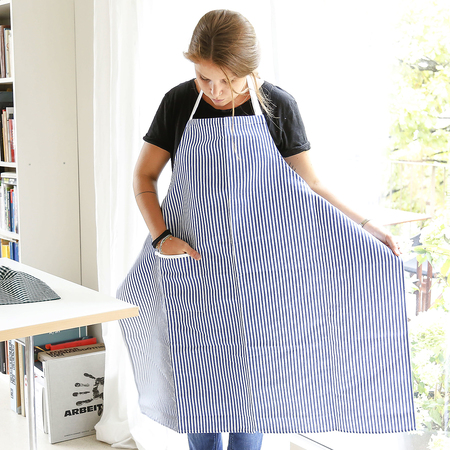 Latzschürze Streifen Fein Meyer Mayor