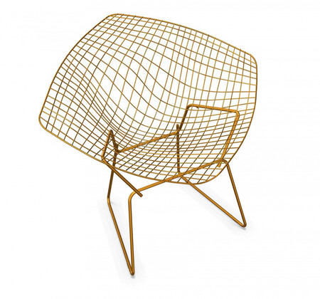 Knoll International Diamond Sessel Gold