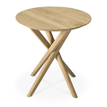 Ethnicraft Mikado Beistelltisch Eiche Rund Oak