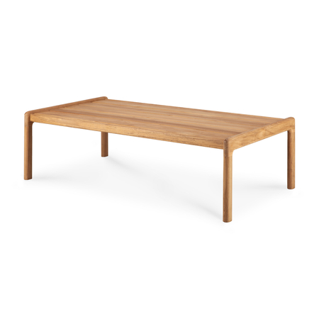 Ethnicraft Jack Couchtisch für Draußen  W: 120 cm / D: 65 cm, Teak