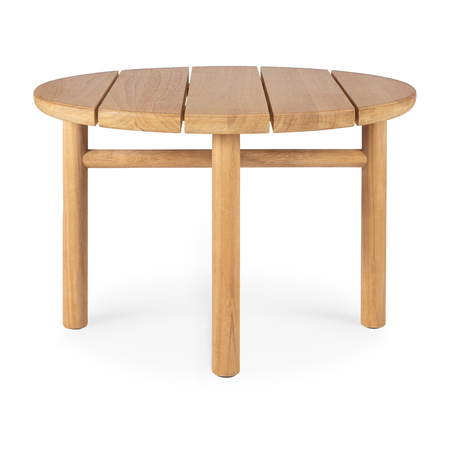 Ethnicraft Quatro Couchtisch für Draußen W: 68 cm / D: 68 cm, Teak
