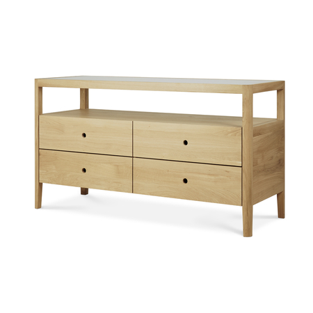 Ethnicraft Spindle Kommode - 4 Schubladen Oak