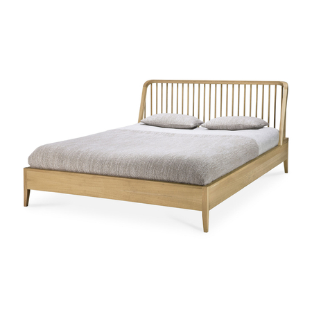 Ethnicraft Spindle Bett Teak reused