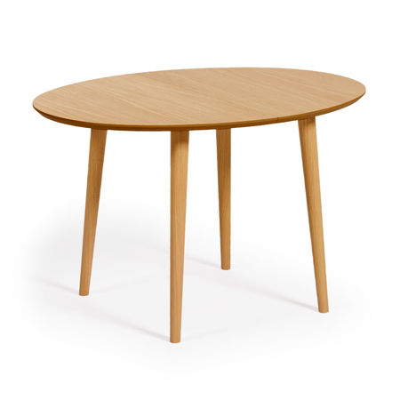 OQUI Tisch Eiche Oval Ausziehbar
