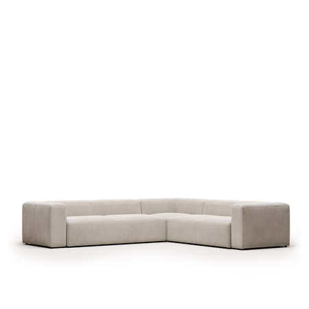 Ecksofa 5 Sitzer 'BLOK' von Kave Home