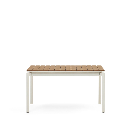 Canyelles Gartentisch Ausziehbar Weiss, Braun 2