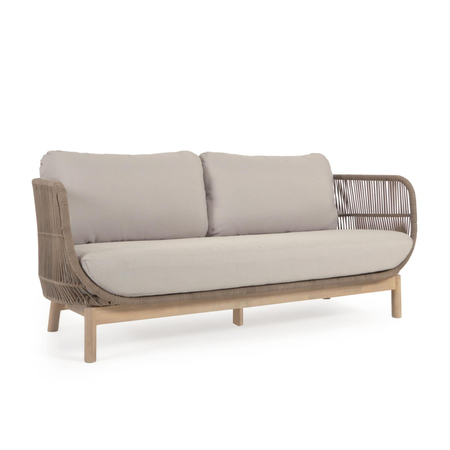 Catalina Outdoor Sofa 3 Sitzer Beige 1
