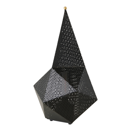 Gubi Bagdad Tragbare Leuchte von Gubi Soft Black Semi Matt