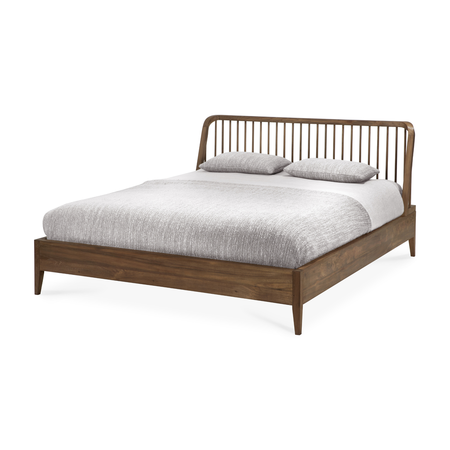 Ethnicraft Spindle Bett Teak reused