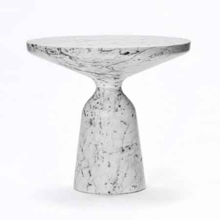 Classicon Beistelltisch Marmor 'Bell Side' von ClassiCon Marble Grigio Nuvolato, Polished
