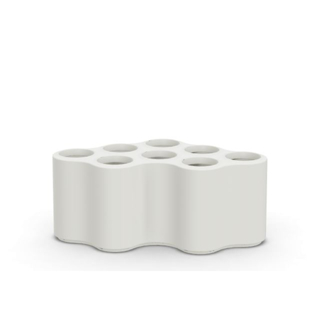 Vitra Nuage Céramique Elfenbein matt, H: 8 cm