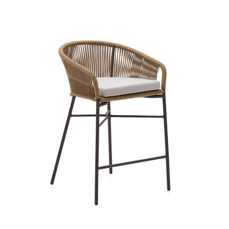 Yanet Outdoor Barhocker von Kave Home im 4er Set - Beige