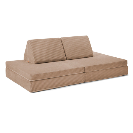 Spielsofa Cord Karamell Braun von Funzy