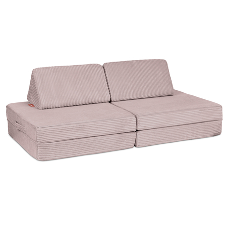 Funzy Mini Spielsofa Cord Kirschblüte Rosa von Funzy Cord cherry blossom pink