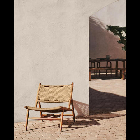 Kave Home  Outdoor Sessel 'CODOLAR' von Kave Home Nature
