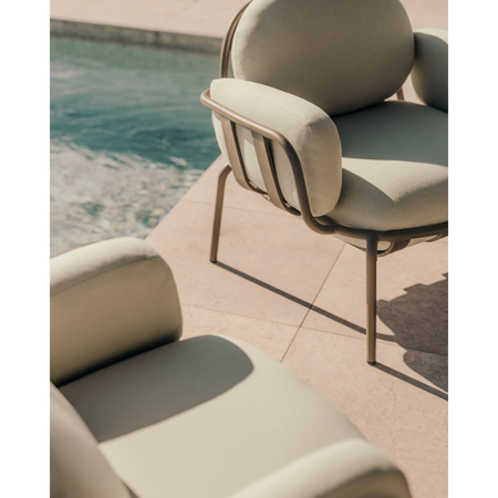 Kave Home  Outdoor Sessel 'Joncols' Kave Home Grau