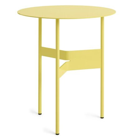 HAY Living Beistelltisch Shim von Hay Custard - Ø45 cm