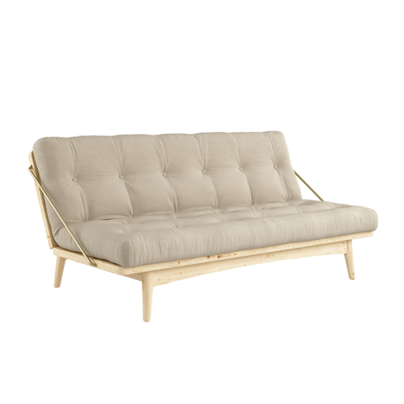 Karup Design Schlafsofa Folk von Kaprup Design Clear lacquered 101, Beige 747