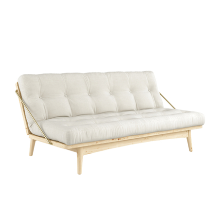Karup Design Schlafsofa Folk von Kaprup Design Clear lacquered 101, Beige 747