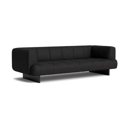 Quilton Lift 3 Sitzer Sofa von Hay - Oak - Sense Black 