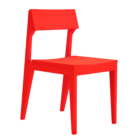 Objekte unserer Tage Objekte unserer Tage Schulz Stuhl Fluorescent red
