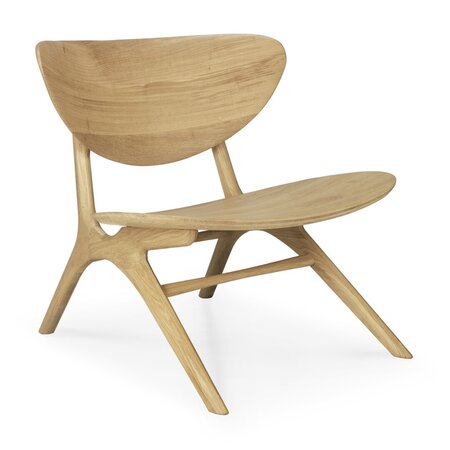 Ethnicraft Loungesessel Eye von Ethnicraft Lacquered oak / Without seat cushion