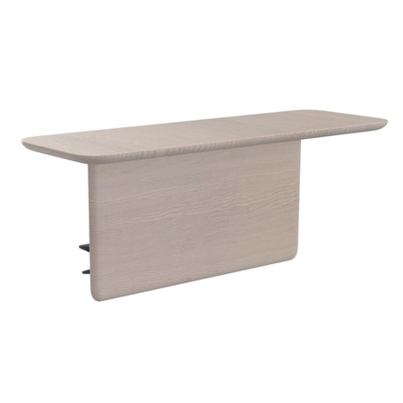 Vitra Anagram Sofa Anstecktisch 300 x 900 mm Ash cotton white, oiled 77, W: 90 cm / D: 30 cm