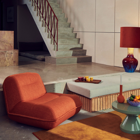 Puff Lounge Chair Berry - Sofa von polspotten