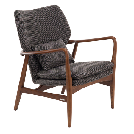 Pols Potten Rough Fabric Chair Peggy von PolsPotten Dark gray
