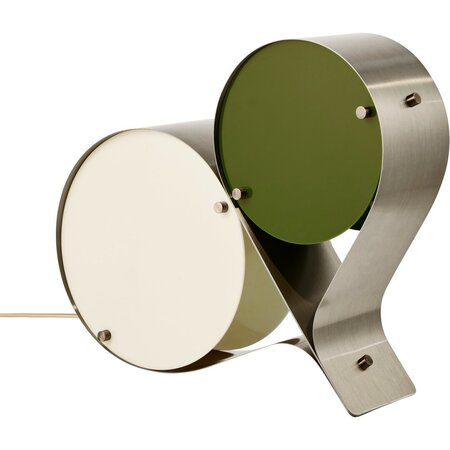 Gubi Tischleuchte Coppia von Gubi Ivory &amp; Olive