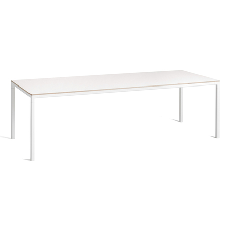 HAY Living Rechteckig Tisch T12 von Hay L: 250 cm / W: 95/120 cm, White