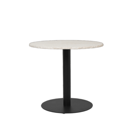 Ferm Living Mineral Dining Table - Bianco Curia/Black Standard