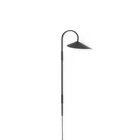 Ferm Living Wandleuchte Arum Swivel Tall von Ferm Living Schwarz