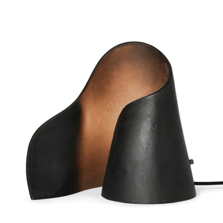 Ferm Living Tischleuchte Oyster von Ferm Living Schwarz