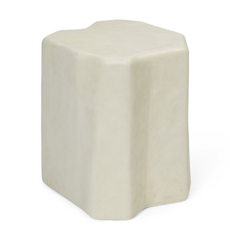 Ferm Living Ferm Living Staffa Stool - Outdoor Sitzhocker Ivory