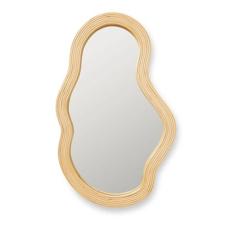 Ferm Living Wandspiegel Pond Medium von Ferm Living  Rattan