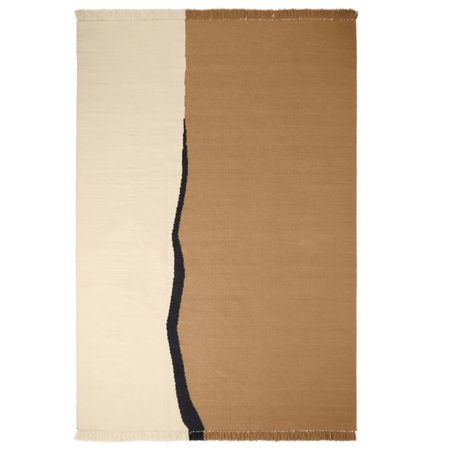 fermLIVING_SoilKelimRug_200X300_DarkSandOff-white_1104269367_1