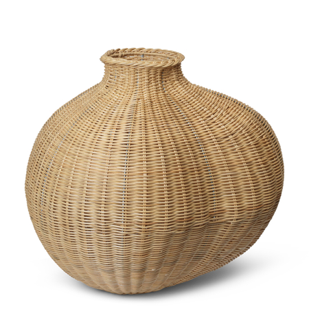 Ferm Living Bola Braided Floor Vase von Ferm Living Nature