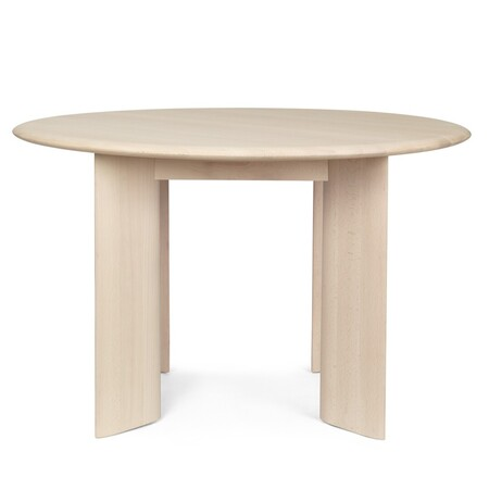 Ferm Living Runder Esstisch Bevel von ferm living Beech white oiled