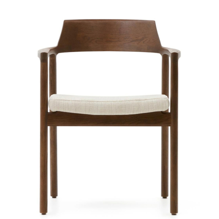 Kave Home Armlehnstuhl Alocs Chenille von Kave Home Beige, Braun