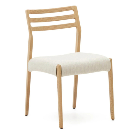 Kave Home Stuhl Cudia im 2er Set von Kave Home Beige, nature