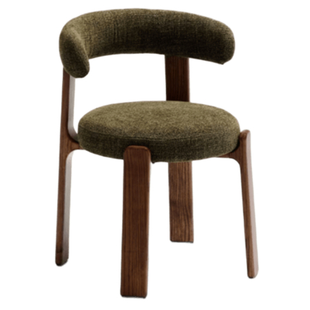Kave Home_Stuhl Granite in Chenille_green_1