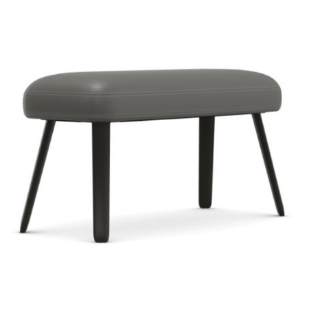 Vitra Repos Panchina Sand 71 - Leder, Aluminium poliert 03