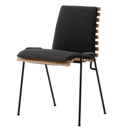&Tradition RFH Terrace Chair RD4 Black, Teak wood