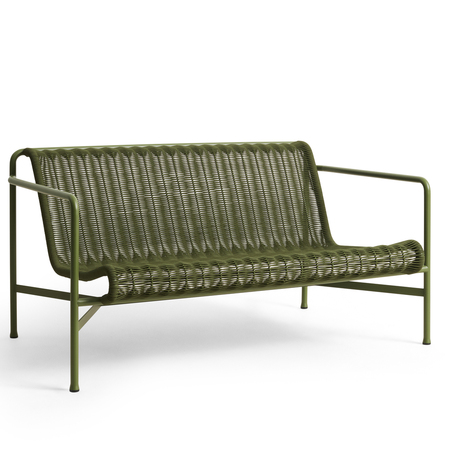 HAY Living Armlehne Bank Palissade Cord Lounge Bank mit Armlehne von Hay Olive