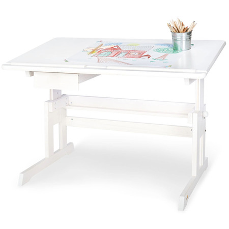 Pinolino Kinderschreibtisch Lena Weiss Lasiert Von Pinolino  White